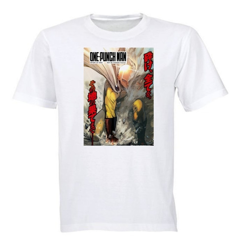 Camiseta De One Punch Man Saitama Dfa