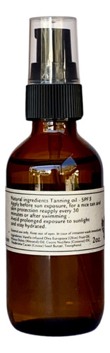 Tierra Baja Aceite Bronceador Natural Spf 5 - 60 Ml