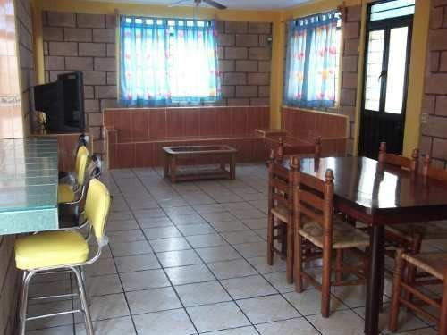 Alberca Grande Chapoteadero Palapa 1000 Mts Jardin Juegos