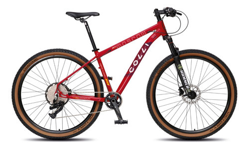 Bicicleta Aro 29 Mtb Colli Moscow 12v Freio Hidr. - Vermelho Tamanho do quadro 17