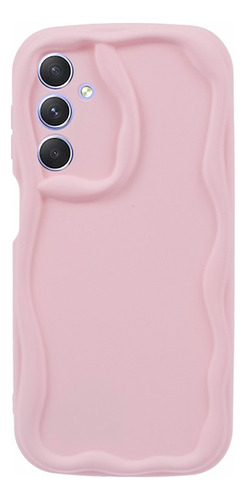 Protector Samsung Galaxy A14 4g/5g Ondulado Color Rosa