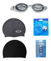 Comprar Kit Set Natacion Lente + Accesorios Demstore N1