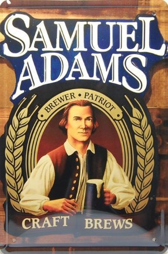 Señales - Uoopai Samuel Adams Beer Metal Tin Sign Tin Poster