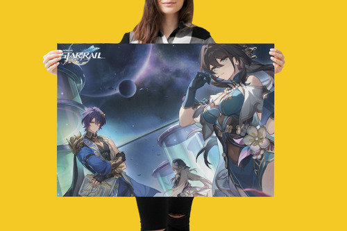 Superpôster Playgames - Honkai: Star Rail, De Editora Europa. Editorial Europa, Capa Mole, Edição 2024-02-29 00:00:00 Em Português
