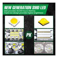 Focos Led Neblineros 4x4 Ssangyong Rexton 03/07 3.2l
