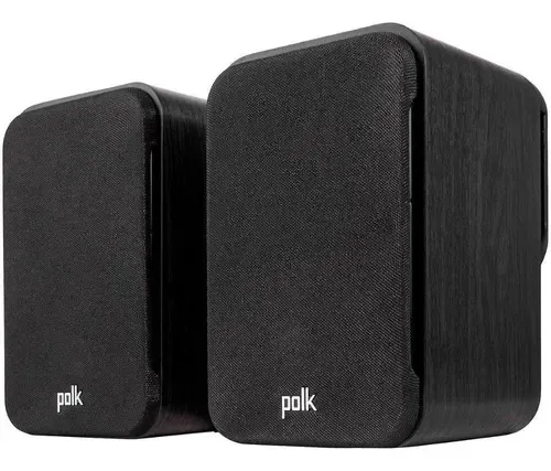 Polk Audio Signature Elite Es10 Par Caixas Bookshelf Preto