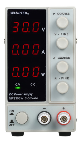 Regulador De Potencia 0-30 V Nps306w, Corriente Alterna Y Dí