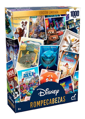 Disney Rompecabezas Edicion Limitada 1000 Pz Novelty