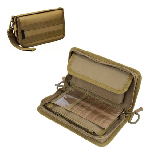 Bolso De Mano Largo Con Forma De Cartera Táctica Para Hombre