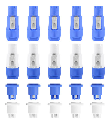 Adaptador De Panel De Chasis Powercon A Nac3fca+nac3mpa-1