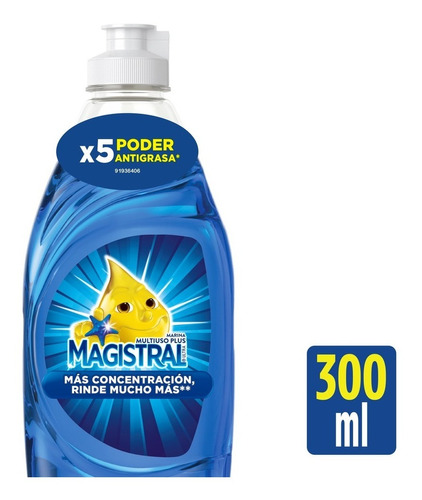 Detergente Magistral Multiuso Plus Marina X 300 Ml