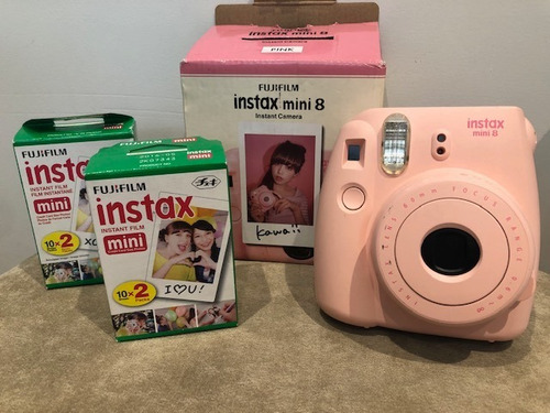 Camera Fotografica Fujifilm Instax Mini Rosa 8 