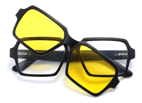 Imagen 6 de 10 de Lentes Oftalmológicos 5 Micas Intercambiables Mod 2336a