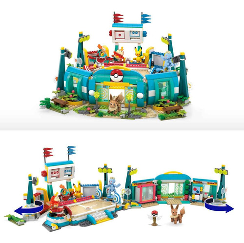 Mega Pokémon Juguete Construcción Estadio De Entrenamiento
