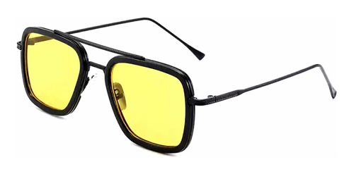 En Stock Abfa Shop Lentes Tony Stark Avengers Amarillo Negro