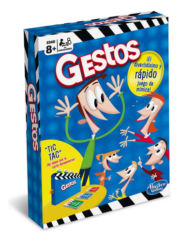 Juego De Mesa Hasbro Gaming Gestures Multicolor De 8 A 99 Añ