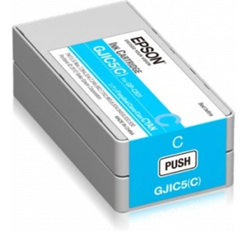 Cartucho Epson Colorworks De Tinta Gp-c831 Gjic5(c) Cyan /vc