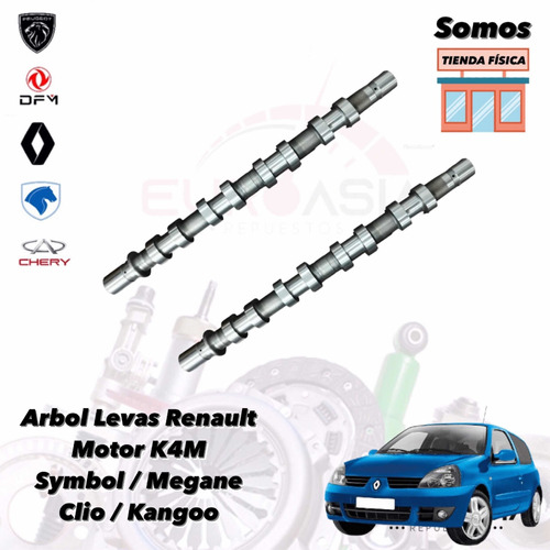 Arbol Levas Renault Clio Symbol Megane Kangoo 1.6 K4m