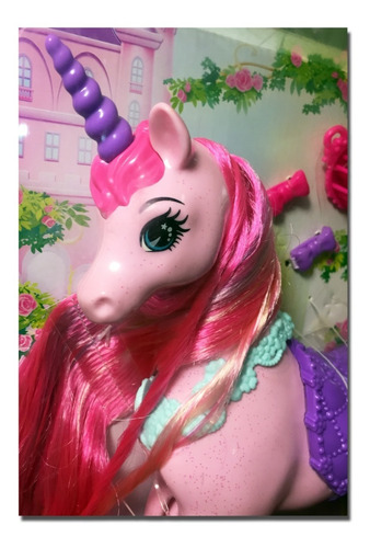 Barbie Unicornio Reino De Peinados Magicos 2015