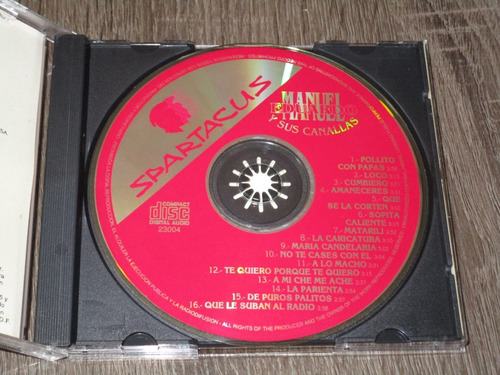 Manuel Eduardo Y Sus Canallas - Éxitos, Spartacus 1995 (Usado)