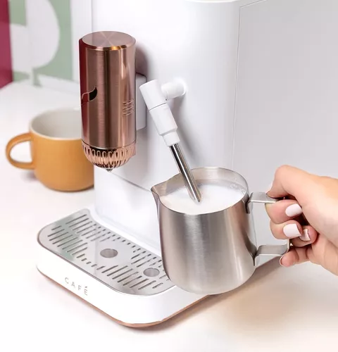 Cafetera automática con pantalla táctil, máquina de café con leche y wifi