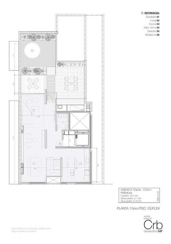 Imagen 7 de 9 de Duplex De 4 Dormitorios Con Quincho Y Terraza Exclusiva