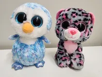 Comprar Lote 2 Pelúcias Ty Beanie Boos Dtc 15 Cm 