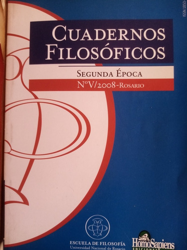 Colección 4 Revis De Filosofía. 3 U. De Chile Y U. Rosario