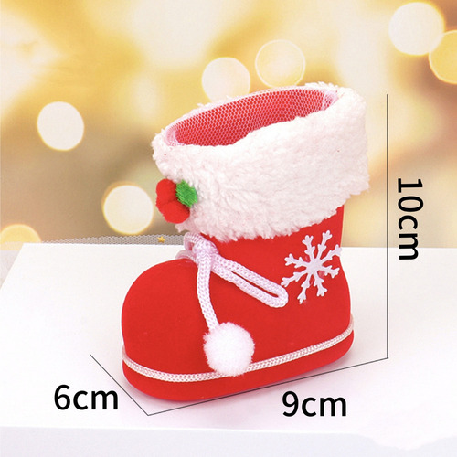 Botas Navideñas, Adornos Navideños, 8 Piezas