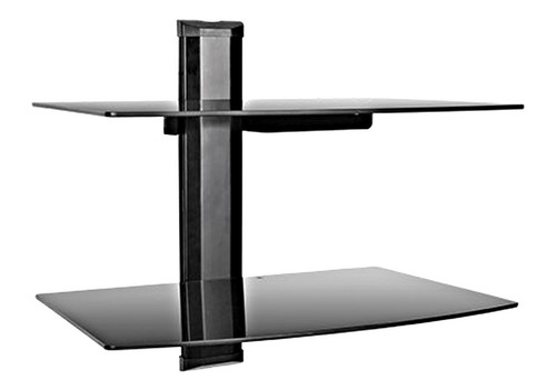 Soporte Dvd Doble Colgante Vidrio Ajust. Deco Wii Play Xbox