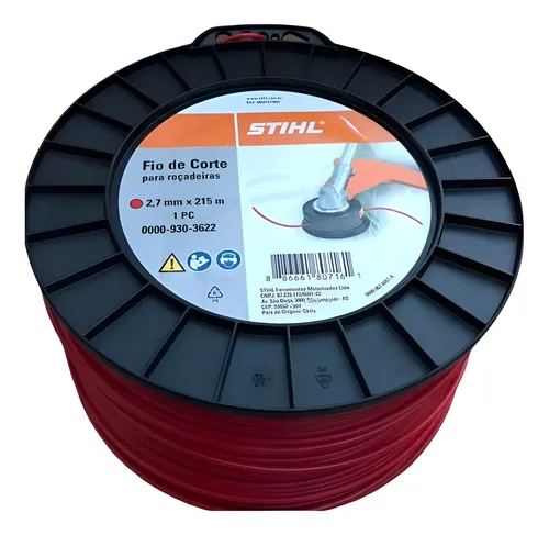 For Brush Cutters Nylon line 2246. 2.7mm/215m Real per meter