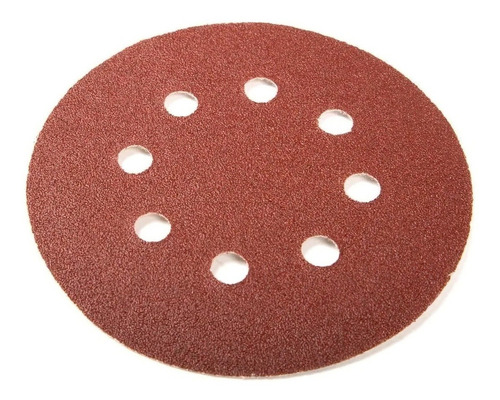 Imagen 4 de 9 de Disco Lija Lijadora Roto Orbital Grano 80 Velcro Barovo X 50