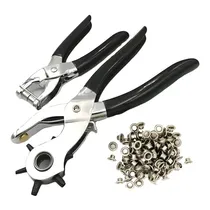Comprar Set Alicate Perforador Cinturones Sacabocados Para Cuero Perforadora Cinturon Sacabocado Ojetillos Qatarshop Alicates Saca Bocado Cuero