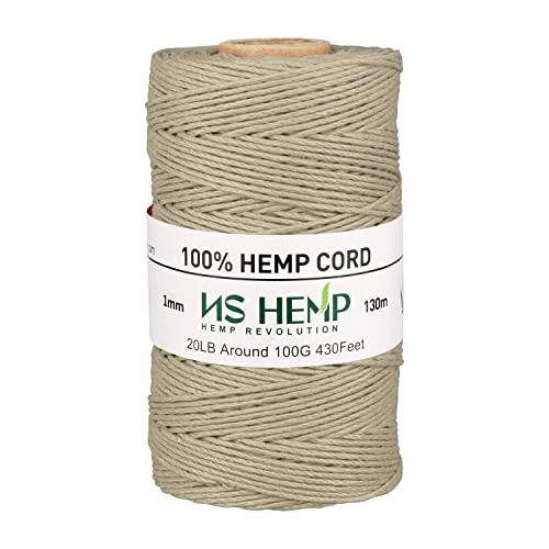 ?çé Ns Hemp ?çæ Carrete De Cordel De Cáñamo Soste...