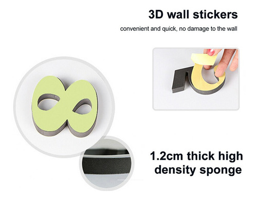 Imagen 9 de 10 de Reloj De Pared Cuarzo 3d Diy Acrílico Moderno Grande Nuevo