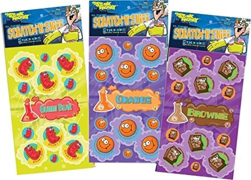 Solo Para Las Risas Dr Stinkys Scratch N Sniff Stickers 3pac