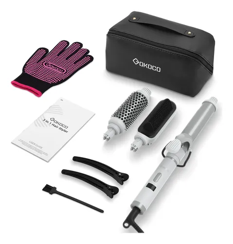 Modelador De Cachos 3em1 Gokoco Gd034 6 Controle Temperatura