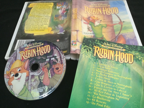 Robin Hood Disney Dvd D
