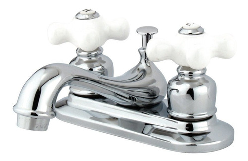 Elemento Diseño Center Lavabo Llave Mango Cruz Procelain 4,