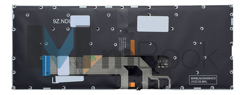 Teclado Para Lenovo Flex 6-14ikb 81em Cor Preto Idioma Português Brasil