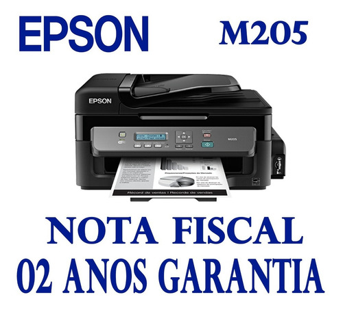 Impressora Multifuncional Epson M205 Tanque Tinta Wireless