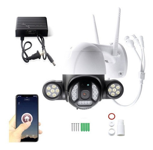 Imagen 3 de 6 de Cámara Inteligente Ptz Tuya Smart C28a Fhd 3.0mpx, Audio