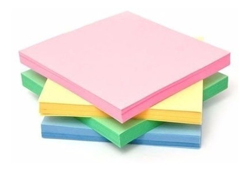 Taco De Papel 9x9 Multicolor X 400h P/notas Pack X 10 4000h