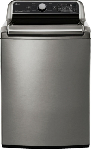 LG 27 Graphite Steel Top-load Washer  
