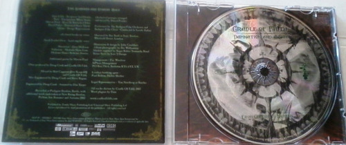 Cd Cradle Of Filth - Damnation And A Day 1er Ed. Japón Black (Usado)