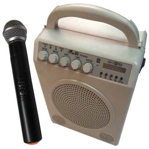 Bafle Portatil Bateria Microfono Inalambrico Mp3 Bluetooth Guia Turismo Profesional