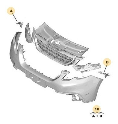 Kit Soportes Parag Delantero Peugeot 2008 1.6 Active