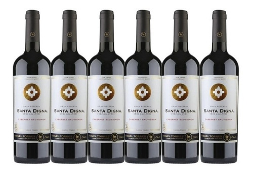 6 X Miguel Torres Gran Reserva S. Digna Cabernet Sauvignon