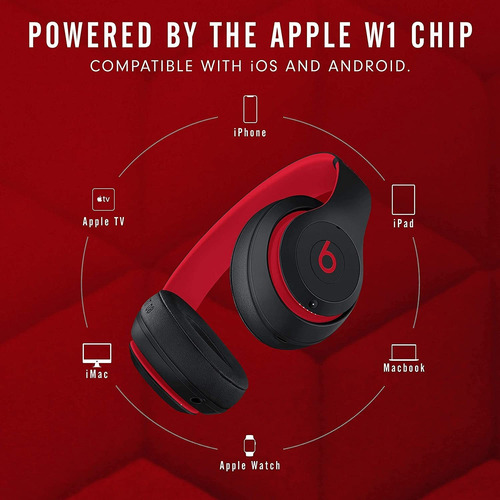 Beats Studio3 Auriculares Inalámbricos - Apple W1 Auriculare