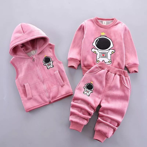 Conjunto Sudadera Bebe Niño, Ropa Fria